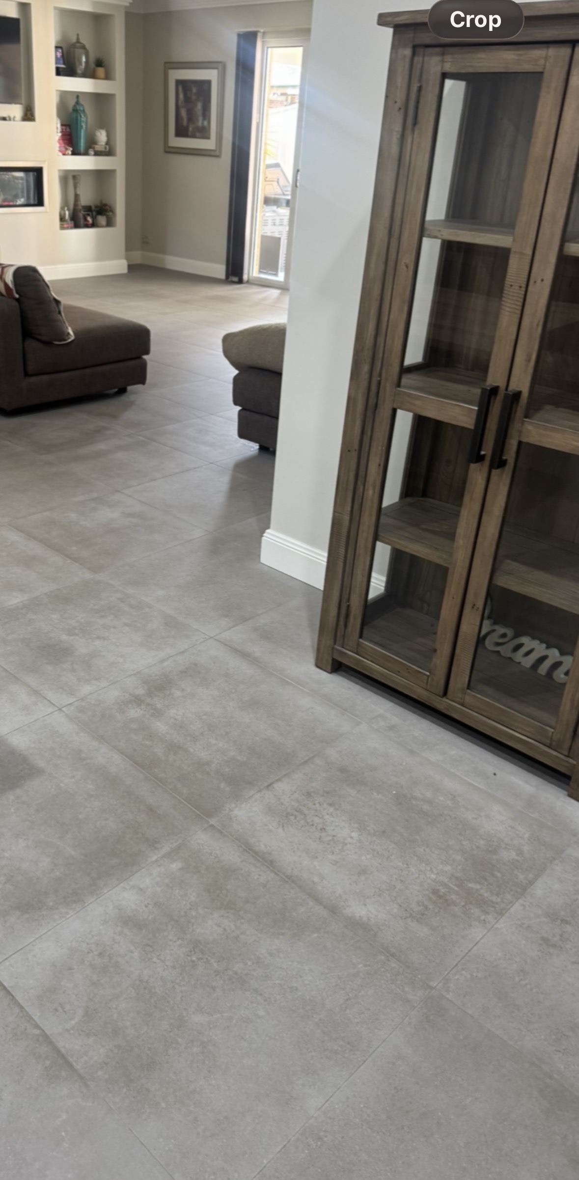 Tile cleaning before